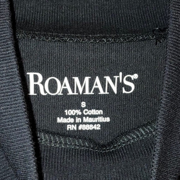 3/$25 Roaman’s long sleeve blouse - Picture 3 of 6